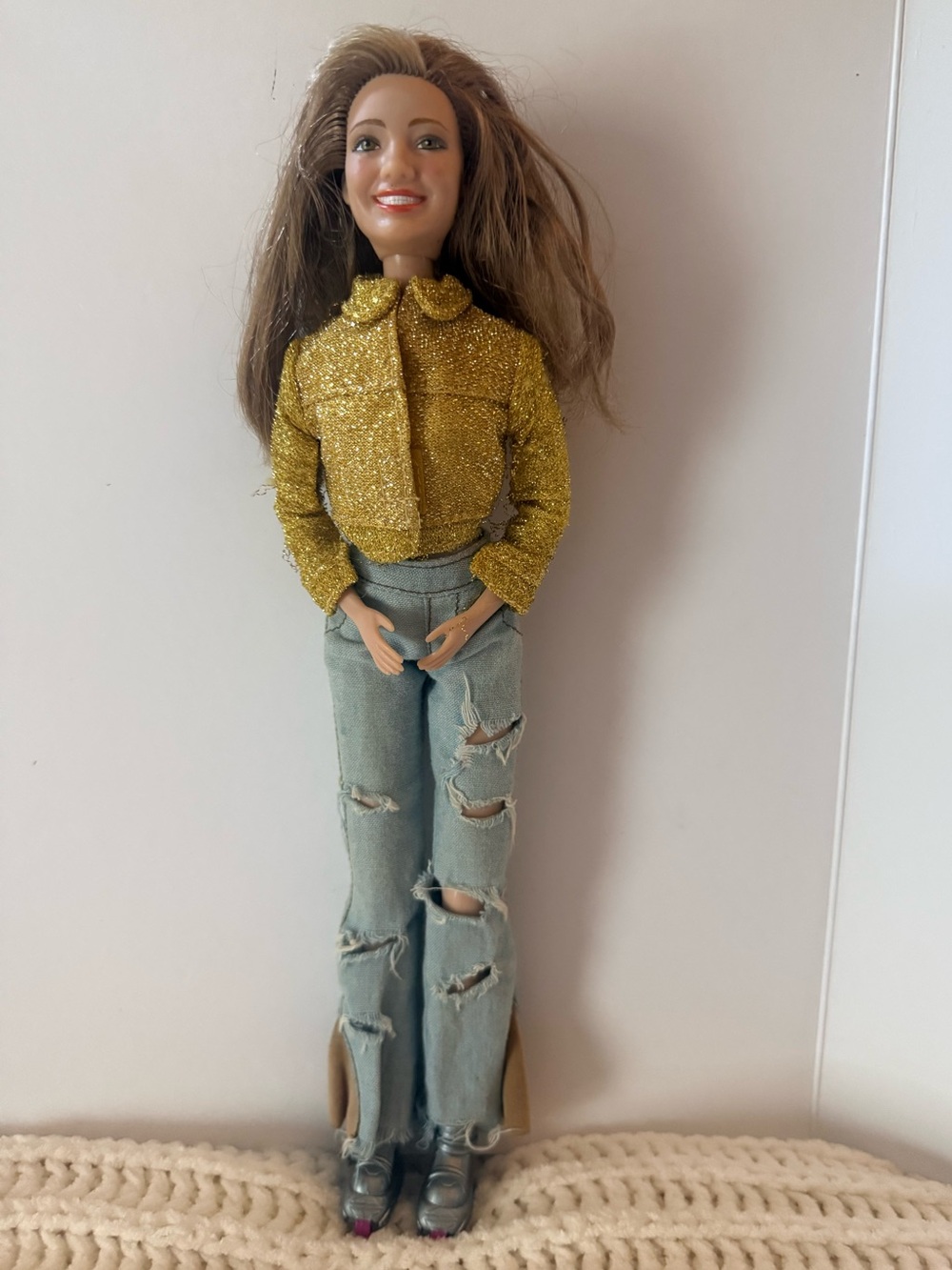 Collectible Playmates Hillary Duff TV Star Doll Rare Retired Lizzie McGuire 2003